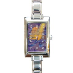 Up Down City Rectangle Italian Charm Watch