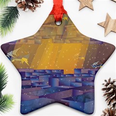 Up Down City Ornament (Star)