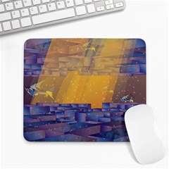 Up Down City Large Mousepads