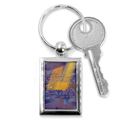 Up Down City Key Chains (Rectangle) 