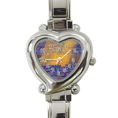 Up Down City Heart Italian Charm Watch