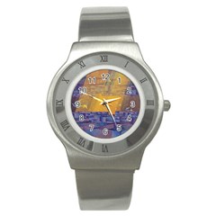 Up Down City Stainless Steel Watch