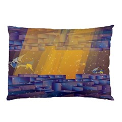 Up Down City Pillow Case