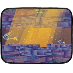 Up Down City Fleece Blanket (Mini)