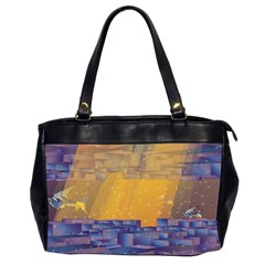 Up Down City Office Handbags (2 Sides) 