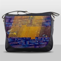 Up Down City Messenger Bags