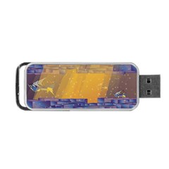 Up Down City Portable USB Flash (Two Sides)