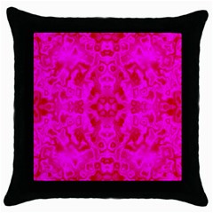 Pattern Throw Pillow Case (black) by gasi