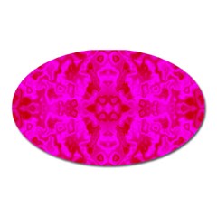 Pattern Oval Magnet by gasi