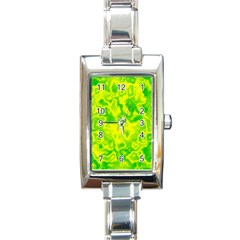 Pattern Rectangle Italian Charm Watch by gasi