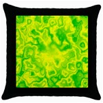 Pattern Throw Pillow Case (Black) Front