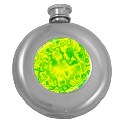 Pattern Round Hip Flask (5 Oz) by gasi