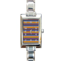 Pattern Rectangle Italian Charm Watch by gasi