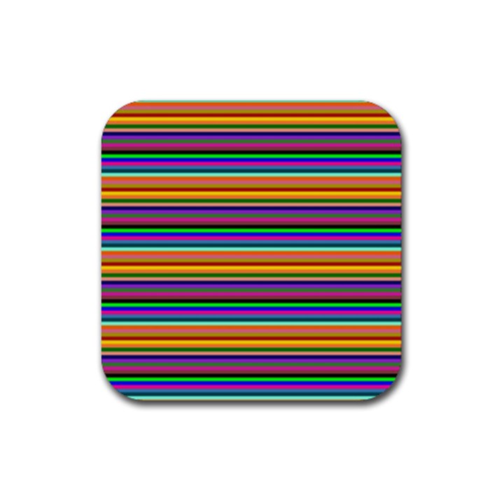 Pattern Rubber Coaster (Square) 