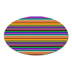 Pattern Oval Magnet by gasi