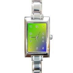 Pattern Rectangle Italian Charm Watch by gasi