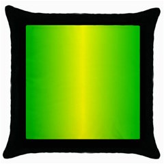 Pattern Throw Pillow Case (black) by gasi