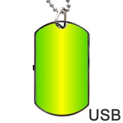 Pattern Dog Tag Usb Flash (two Sides) by gasi