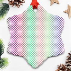 Pattern Snowflake Ornament (two Sides) by gasi