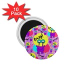 Crazy 1.75  Magnets (10 pack)  Front