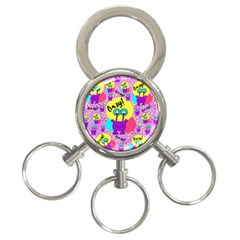 Crazy 3-ring Key Chains by gasi