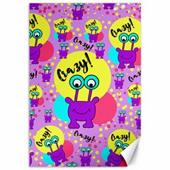 Crazy Canvas 12  X 18   by gasi