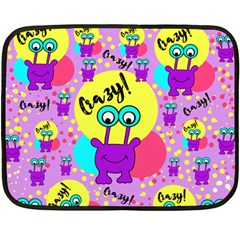 Crazy Double Sided Fleece Blanket (mini)  by gasi