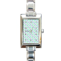 Pattern Rectangle Italian Charm Watch by gasi