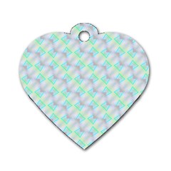 Pattern Dog Tag Heart (one Side) by gasi