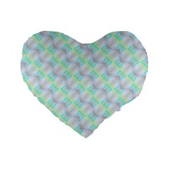 Pattern Standard 16  Premium Heart Shape Cushions