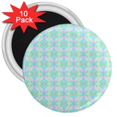 Pattern 3  Magnets (10 Pack)  by gasi