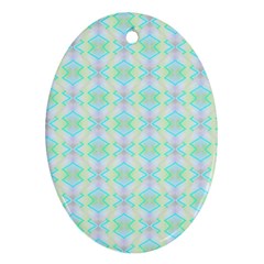 Pattern Oval Ornament (two Sides) by gasi