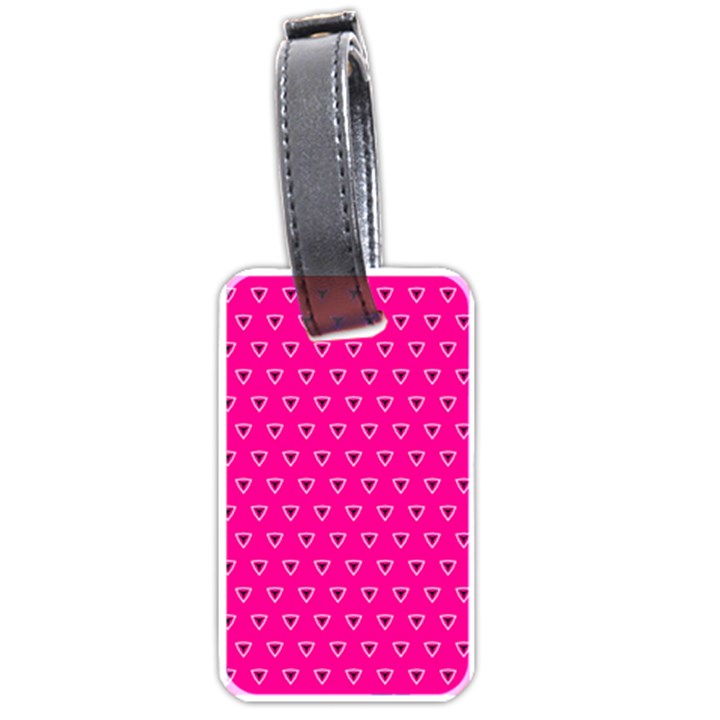 Pattern Luggage Tags (One Side) 