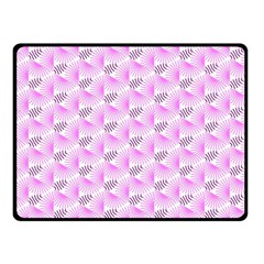 Pattern Double Sided Fleece Blanket (small)  by gasi