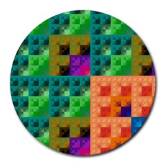 Pattern Round Mousepads by gasi