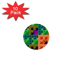 Pattern 1  Mini Buttons (10 Pack)  by gasi