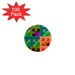 Pattern 1  Mini Magnets (100 Pack)  by gasi