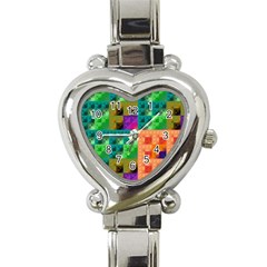 Pattern Heart Italian Charm Watch by gasi