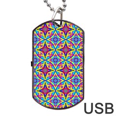 Pattern Dog Tag USB Flash (Two Sides)