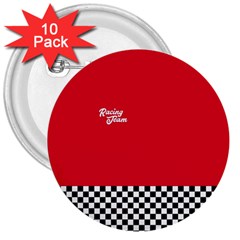 Racing Team 3  Buttons (10 Pack)  by gasi