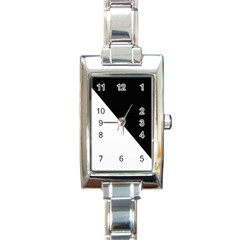 Pattern Rectangle Italian Charm Watch