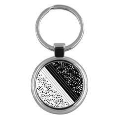 Pattern Key Chains (round) 