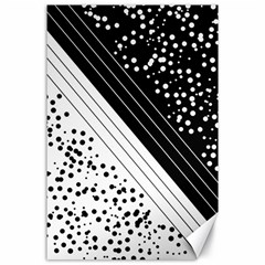 Pattern Canvas 24  X 36  by gasi