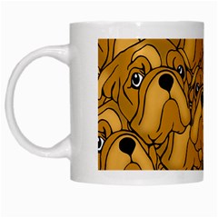 Bulldogge White Mugs by gasi