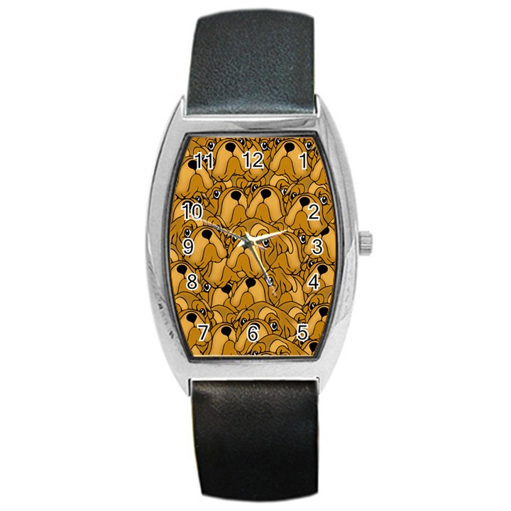 Bulldogge Barrel Style Metal Watch