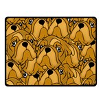 Bulldogge Fleece Blanket (Small) 50 x40  Blanket Front