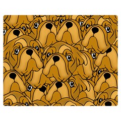 Bulldogge Double Sided Flano Blanket (medium)  by gasi