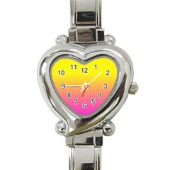 Pattern Heart Italian Charm Watch by gasi