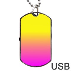 Pattern Dog Tag Usb Flash (two Sides) by gasi