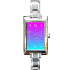 Pattern Rectangle Italian Charm Watch by gasi